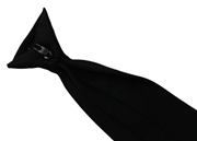 Picture of Black Clip On Tie