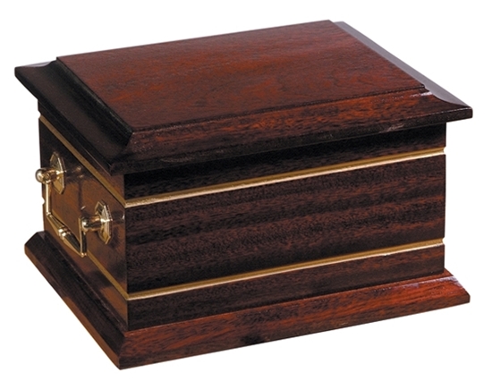 Picture of Lesbury Wooden Ash Casket