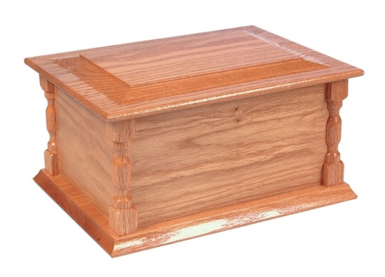 Picture of Bede Wooden Ash Casket