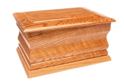 Picture of Bamford Solid Oak Ash Casket