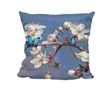 Picture of Blue Butterfly and Blossom - Cuddle Cushion