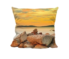 Picture of Lakeside Sunset - Cuddle Cushion