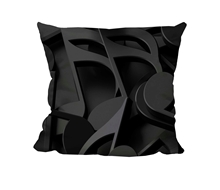 Picture of RIP - Music Notes - Cuddle Cushion