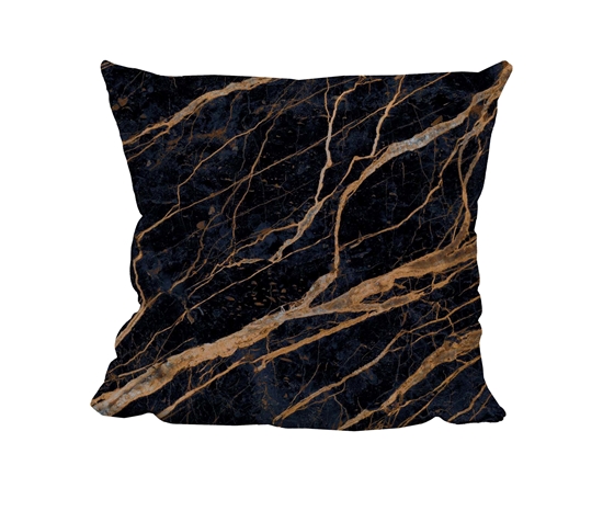 Picture of Black and Gold Marble - Cuddle Cushion