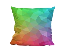 Picture of Pride Geometric Rainbow - Cuddle Cushion