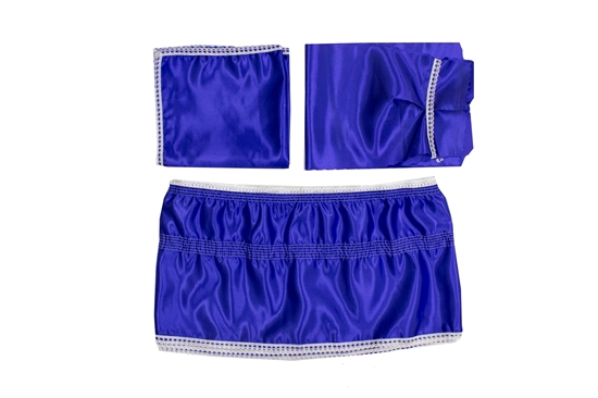 Picture of 12" Satin Drapery Set