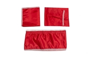 Picture of 9" Satin Drapery Set