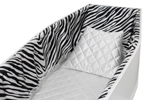 Picture of 12" Satin Frill - Zebra